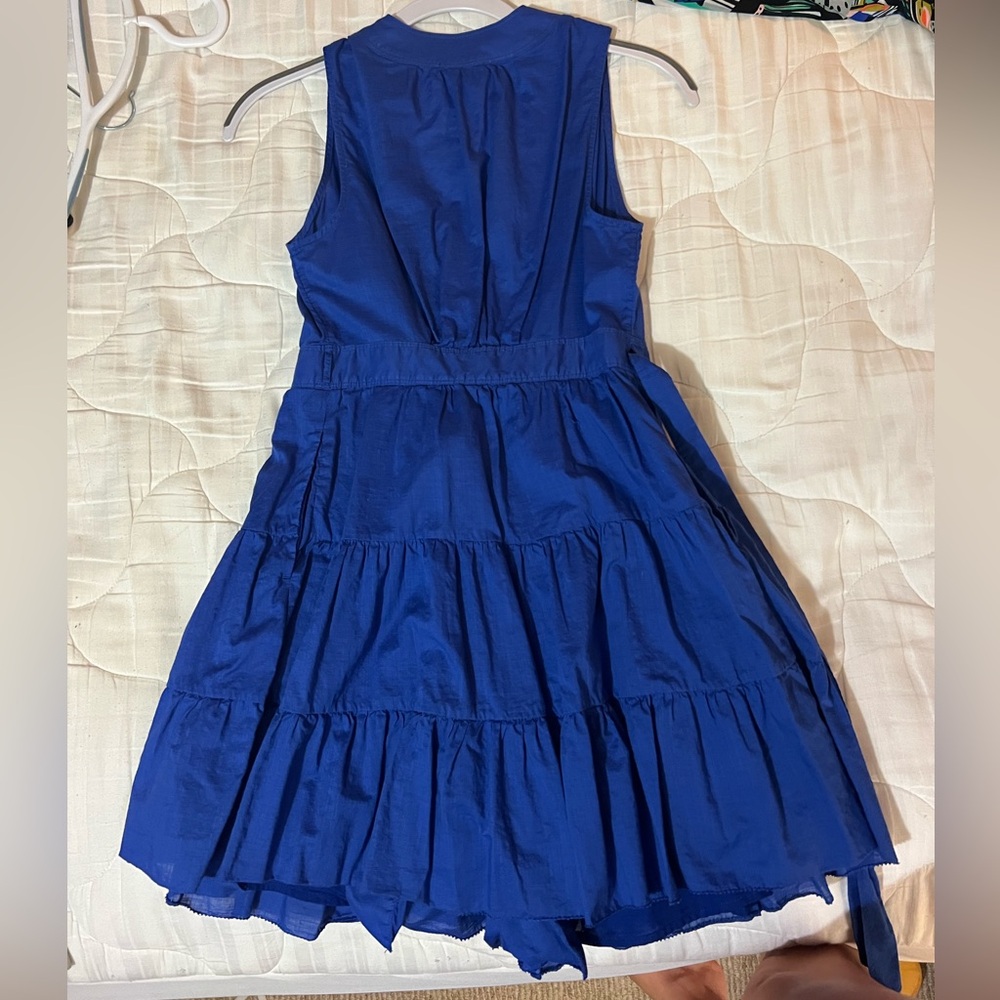 Banana Republic Stampa Ruffle Wrap Mini Resort Dress - Picture 5 of 6